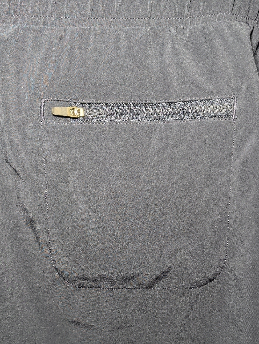 All in Motion High-Waist Active Shorts Navy Blue Stretch Running Women's Size XL - Picture 5 of 6
